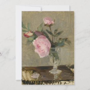 Invitation Berthe Morisot - Peonies