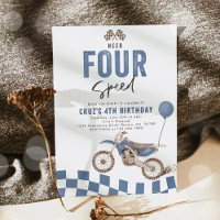 Besoin de quatre Speed Dirt Vélo Boy 4e fête d'ann
