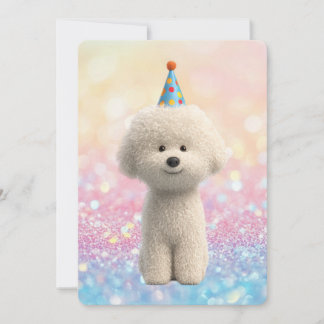 Invitation Bichon frisé