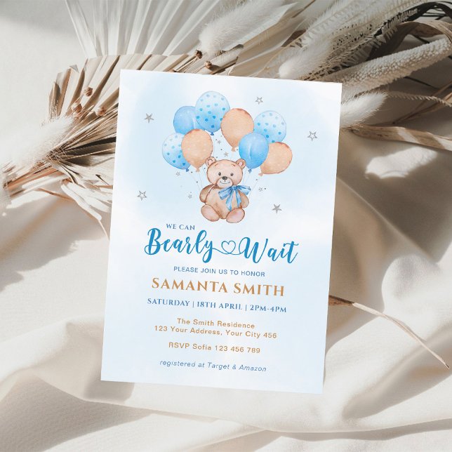 Invitation Bientôt Bébé Shower (Créateur téléchargé)