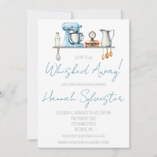 Invitation Bientôt emportée ! Cuisine Shower de mariage