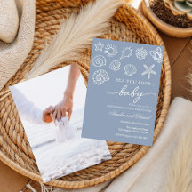 Bientôt sous la mer, sous la mer baby shower dessi