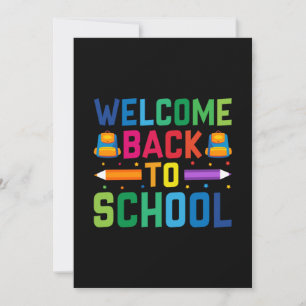 Invitation Bienvenue À L'École