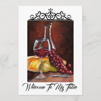 Invitation - Bienvenue à ma table