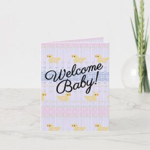 Invitation Bienvenue bébé