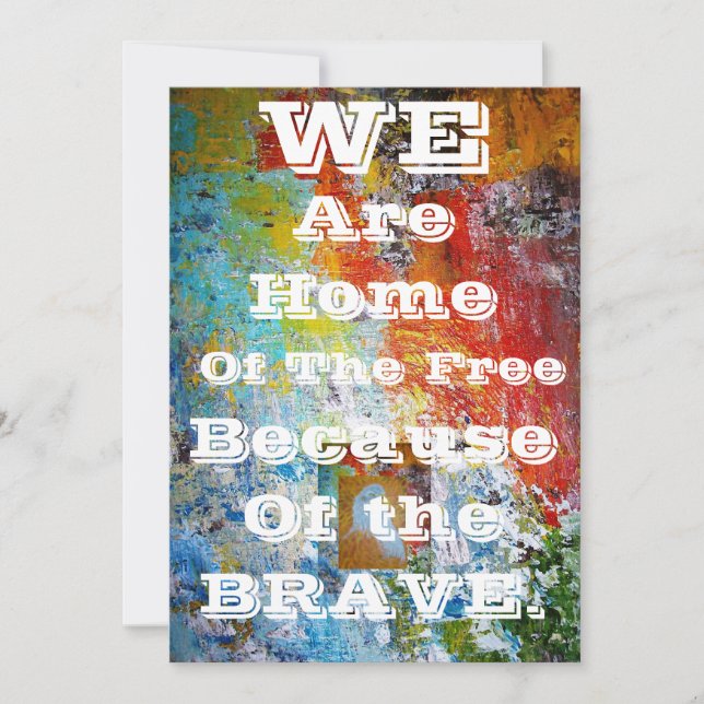 Invitation Bienvenue Invasion De Retour. (Devant)