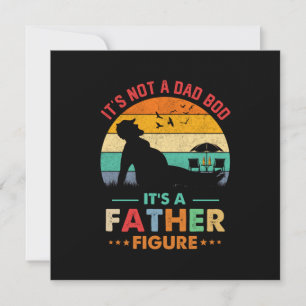 Invitation Bière Ce n'est pas un papa Bod C'est un père Figur