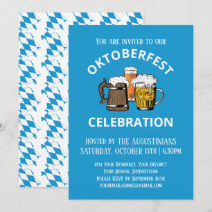 Invitation Bière OKTOBERFEST