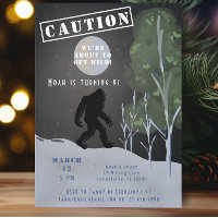 Big Foot Wild Adventure Anniversaire