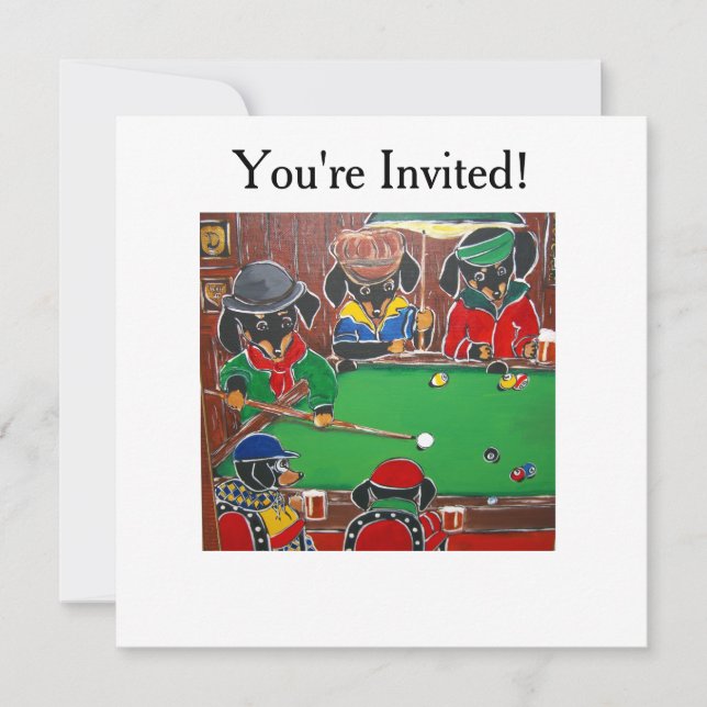 INVITATION BILLARDS DOXIE (Devant)