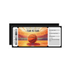 Billet cadeau de jeu de basket-ball surprise