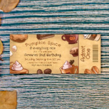 Billet Citrouille Spice et Tout Ce Qui Est Agréabl