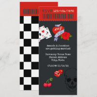 Billet Mariage Rockabilly