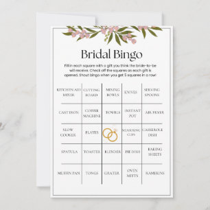 Invitation Bingo nuptiale