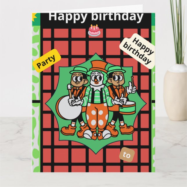 Invitation birthday party best  (Front)