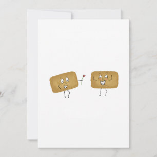 Invitation Biscuit Birbiscuit thème, jolis cookies