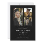 Black Photo Collage Graduate Graduate Party