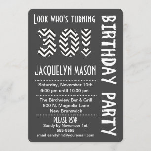 Invitation Black/White Look qui fête ses 30 ans d'Invitation