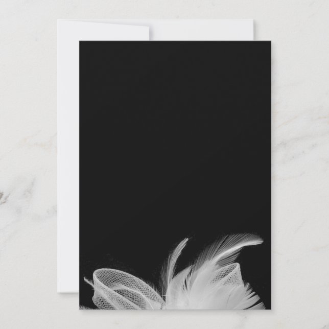 Invitation Blancs 5x7 (Devant)