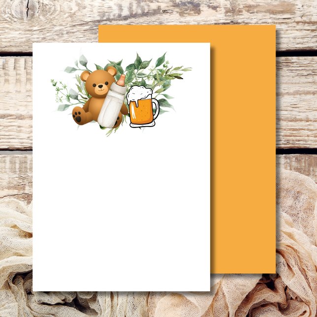 Invitation Blank Ajouter votre propre bébé est en train de br (Créateur téléchargé)