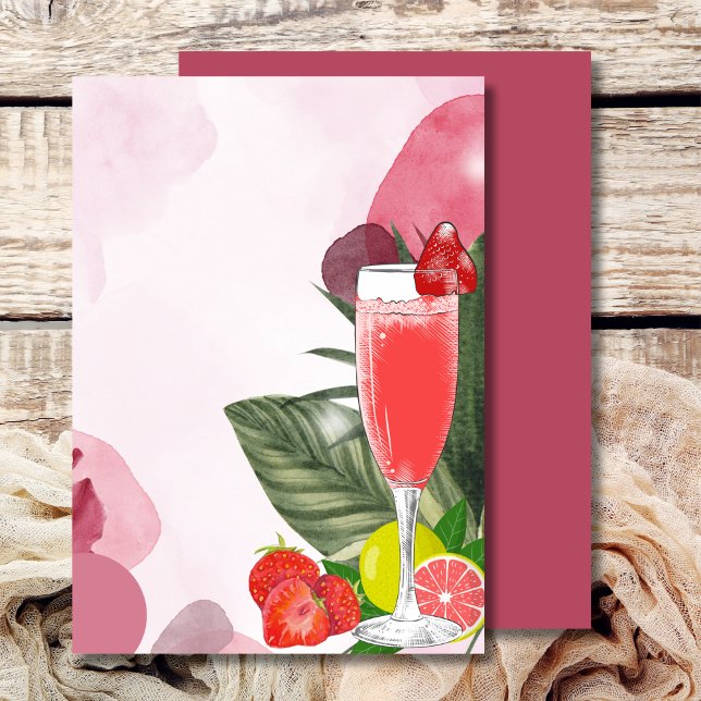 Invitation Blank Ajouter Votre Propre Brunch Bubbly Mimosa In (Créateur téléchargé)