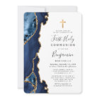 Bleu Agate Parties scintillant d'or Première commu