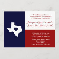 Bleu blanc rouge d'invitations de lieu de
