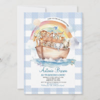 Bleu d'Arche En vichy de Cute Noah Premier anniver