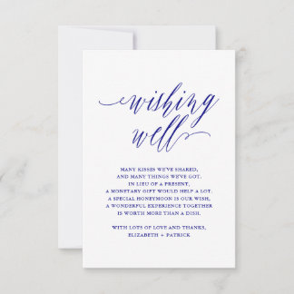 Invitation Bleu de marine Élégante Typographie de script Invi