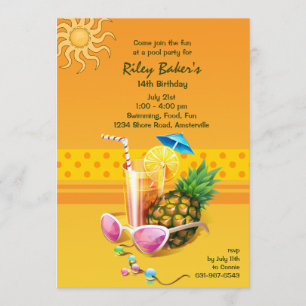 Invitation Bliss d'été