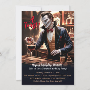 Invitation "Bloody Mary Anyone ?, Vampire Halloween ?