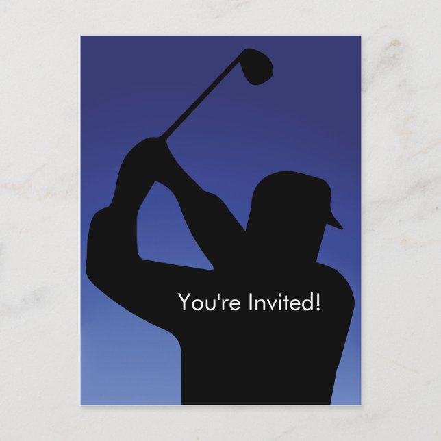 Invitation Blue Golf Homme (Devant)