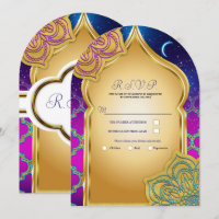 Blue Moon Arabe Nights Glam Or violet RSVP