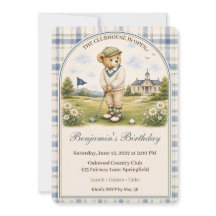 Blue Teddy Bear Country Club | Fête d'anniversaire