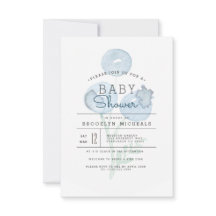 Blueberry Trio | Baby shower d'aquarelle Berry