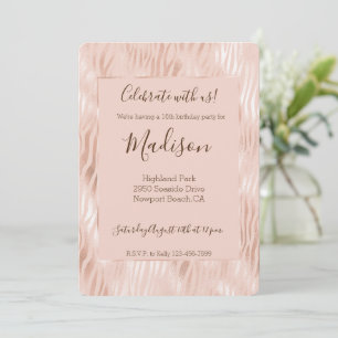 Invitation Blush Peach