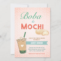 Boba Bubble Tea Fête des mariées Japon Corée Kawai