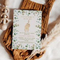 Boeuf Aquarelle Eucalyptus Baby shower rose