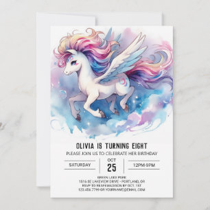 Invitation Bohemian Editable Horse Anniversaire
