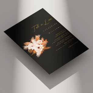 Invitation Boho Bliss : Chute en Amour Mariage