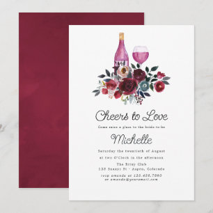 Invitation Boho Bourgogne et Nuit de dégustation de vin Maria