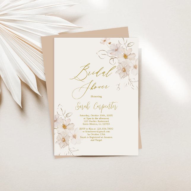 Invitation Boho Bridal Shower (Créateur téléchargé)