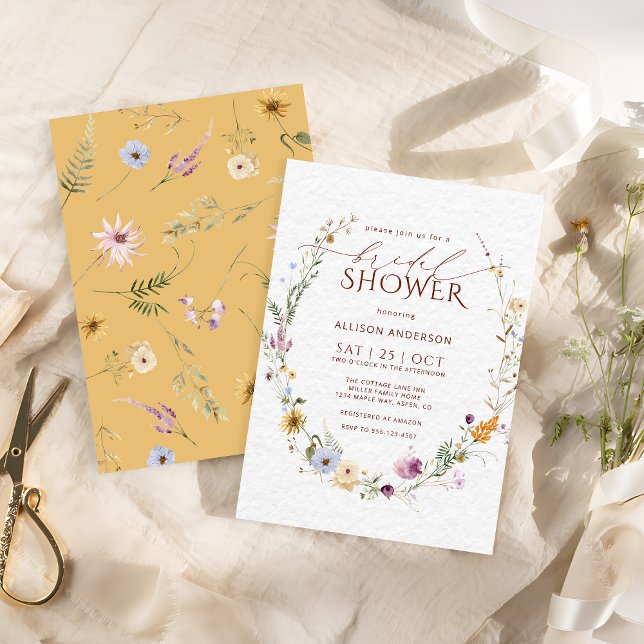 Invitation Boho Bridal Shower (Créateur téléchargé)