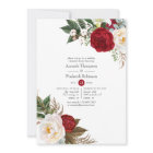 Boho Burgundy - Dîner de répétition florale Marsal