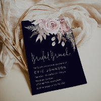 Boho Dusty Rose et Fête des mariées de marine Brun
