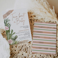 Boho Fiesta Taco Bout A Baby Baby shower