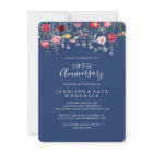 Boho Fleur sauvage 50e anniversaire de Mariage