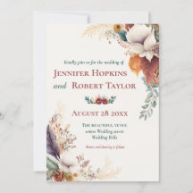 Boho Floral mariage