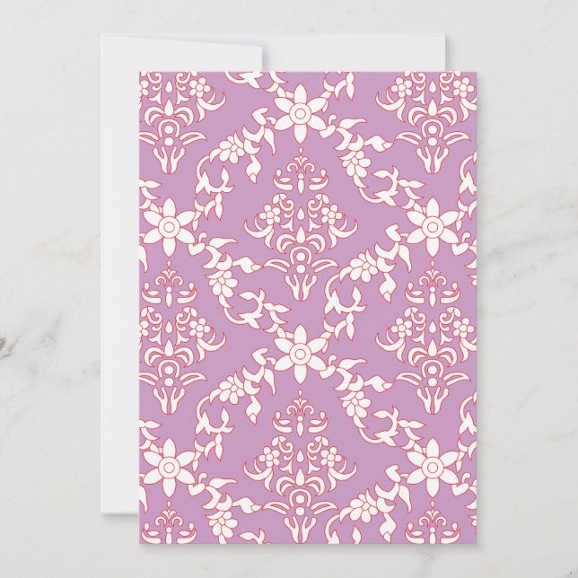 Invitation Boho Gold Wedding | Carte RSVP imprimab (Devant)