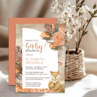 Boho Palm Feuilles Hydrangeas Fille Bébé Brunch